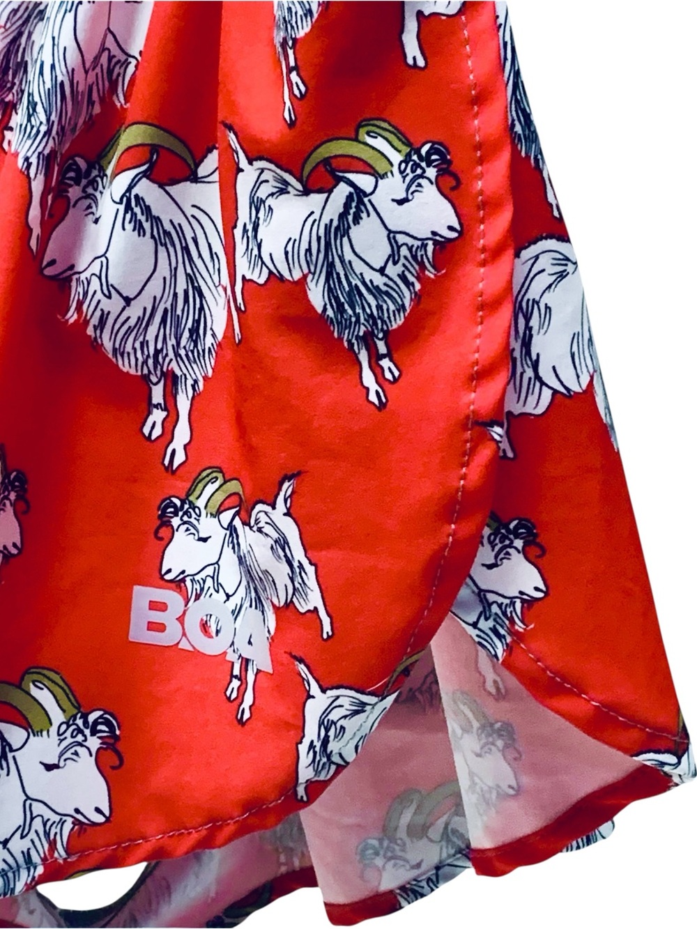 BOA 1” Elite Billy The G.O.A.T Split Running Shorts Size Large Built in Liner